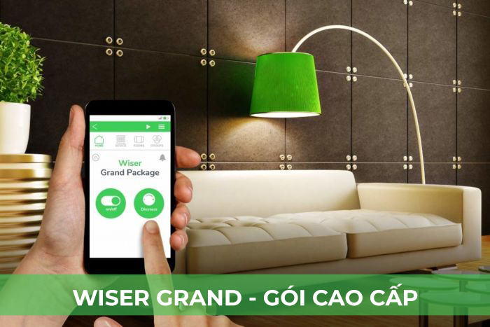 lắp đặt nhà thông minh schneider, wiser smarthome, gói cao cấp, tại Vũng Tàu
