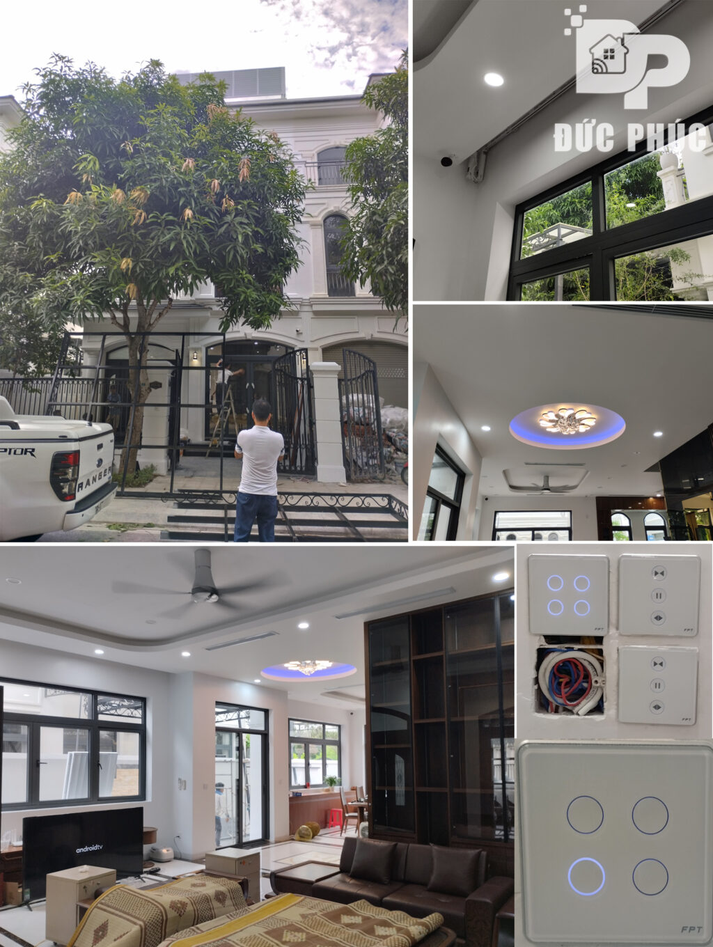 công trình nhà thông minh vinhomes