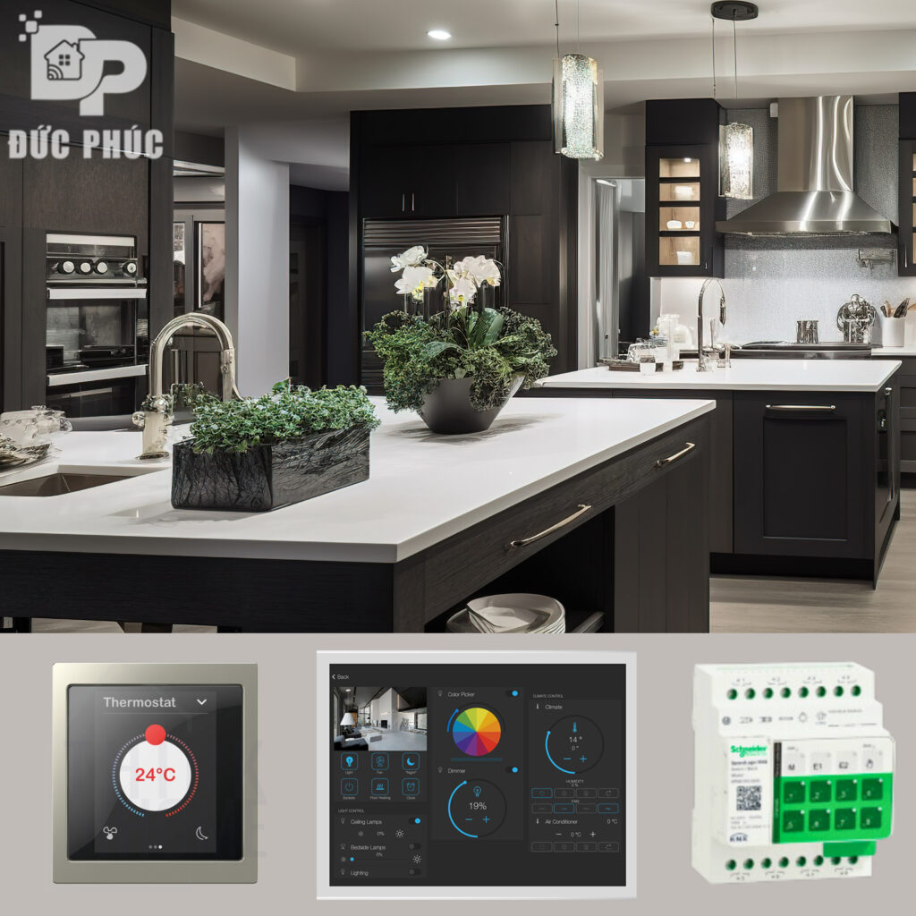 các thiết bị điện nhà thông minh schneider