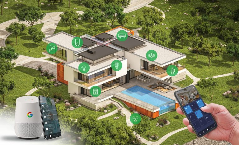 biệt thự thông minh 3 tầng