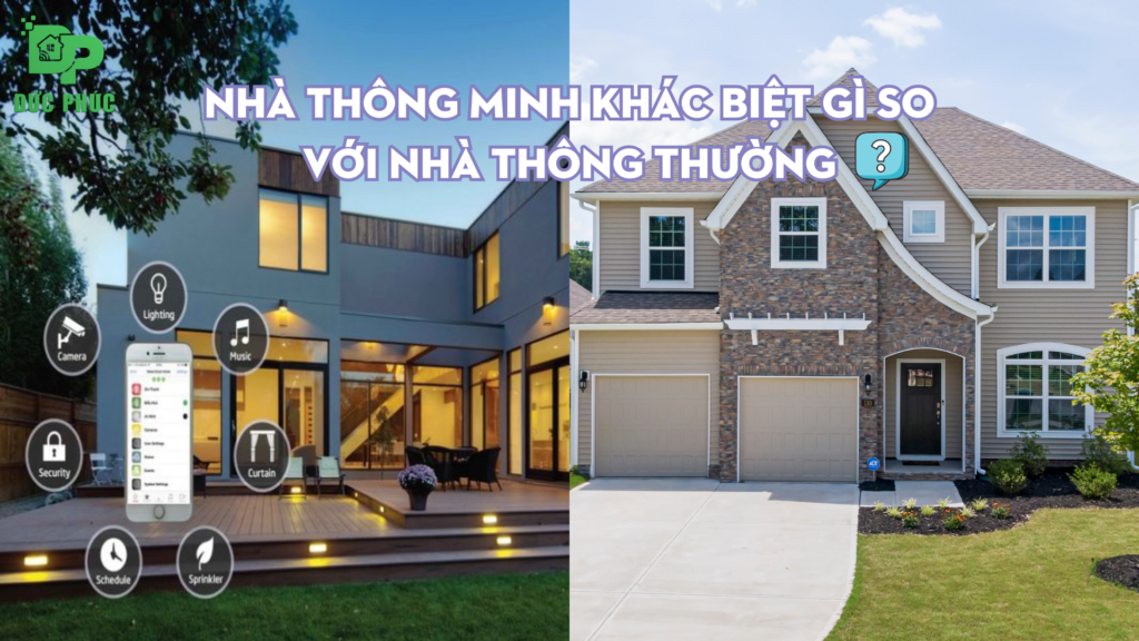 nhà thông minh khác gì nhà thường