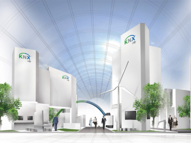 Mô phỏng kỷ nguyên tòa nhà thông minh và xanh năm 2033 tích hợp hệ thống KNX IoT