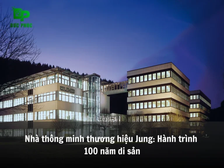 Hành trình 100 năm di sản và phát triển của nhà thông minh thương hiệu Jung đến năm 2026