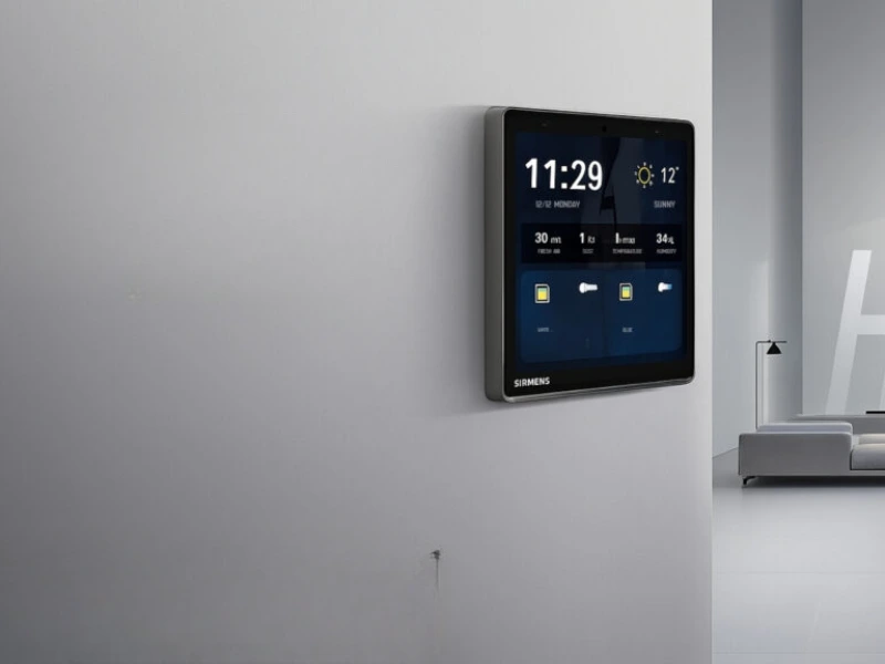 Hệ thống quản lý nhiệt độ HVAC chuyên sâu của nhà thông minh thương hiệu Siemens