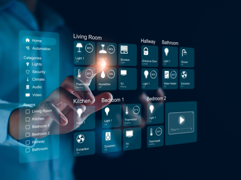 Các thiết bị chuẩn KNX của nhà thông minh thương hiệu Schneider Electric