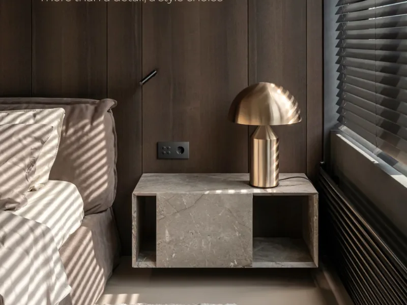 Bề mặt vật liệu Nano Fenix NTM trên phím bấm nhà thông minh thương hiệu Ekinex