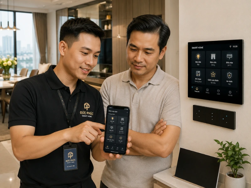 Dịch vụ hỗ trợ kỹ thuật và bảo trì nhà thông minh KNX chuyên nghiệp tại Hà Nội