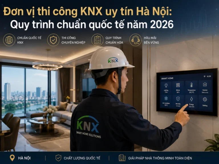 Thẻ Alt: Đơn vị thi công KNX uy tín Hà Nội - Đức Phúc Smart Home giải pháp nhà thông minh bền vững.