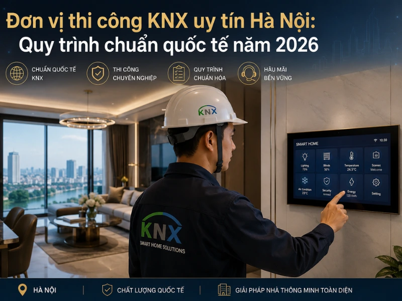 Thẻ Alt: Đơn vị thi công KNX uy tín Hà Nội - Đức Phúc Smart Home giải pháp nhà thông minh bền vững.