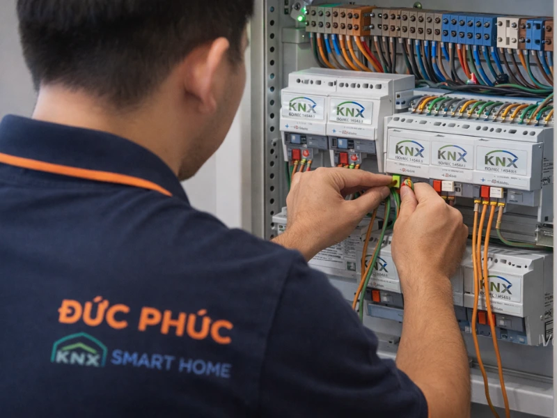 Dịch vụ tư vấn và lắp đặt hệ thống KNX uy tín tại Hà Nội