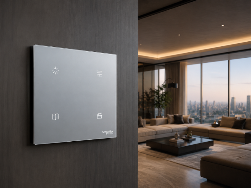 Schneider mang lại vẻ đẹp tối giản nhưng đầy quyền lực, xứng danh thương hiệu KNX đẹp nhất về sự bền vững và thẩm mỹ hiện đại 